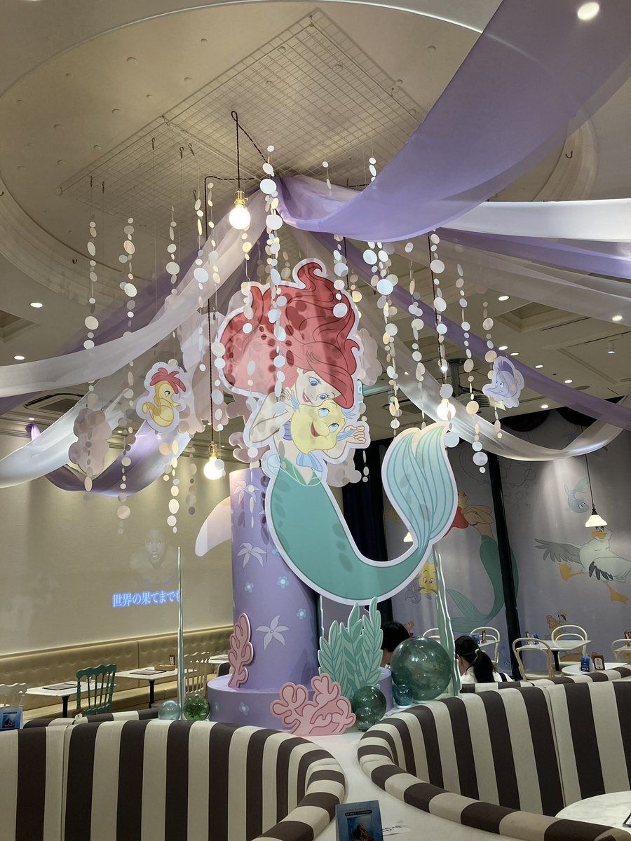 sea1117ariel's tweet photo. 大好きなみんみんさんと大好きなアリエル、アースラバウンドをしてイマーシブとOH MY CAFEに行ってきた🧜♀️💗
誕生日を迎えた今日、ディズニーに囲まれたスタートを切れて幸せだ〜!🙈
#ディズニー #イマーシブ・エクスペリエンス #ohmycafe #アリエル #aliel #リトルマーメイド #littlemermaid https://t.co/12p0Xp5bIJ
