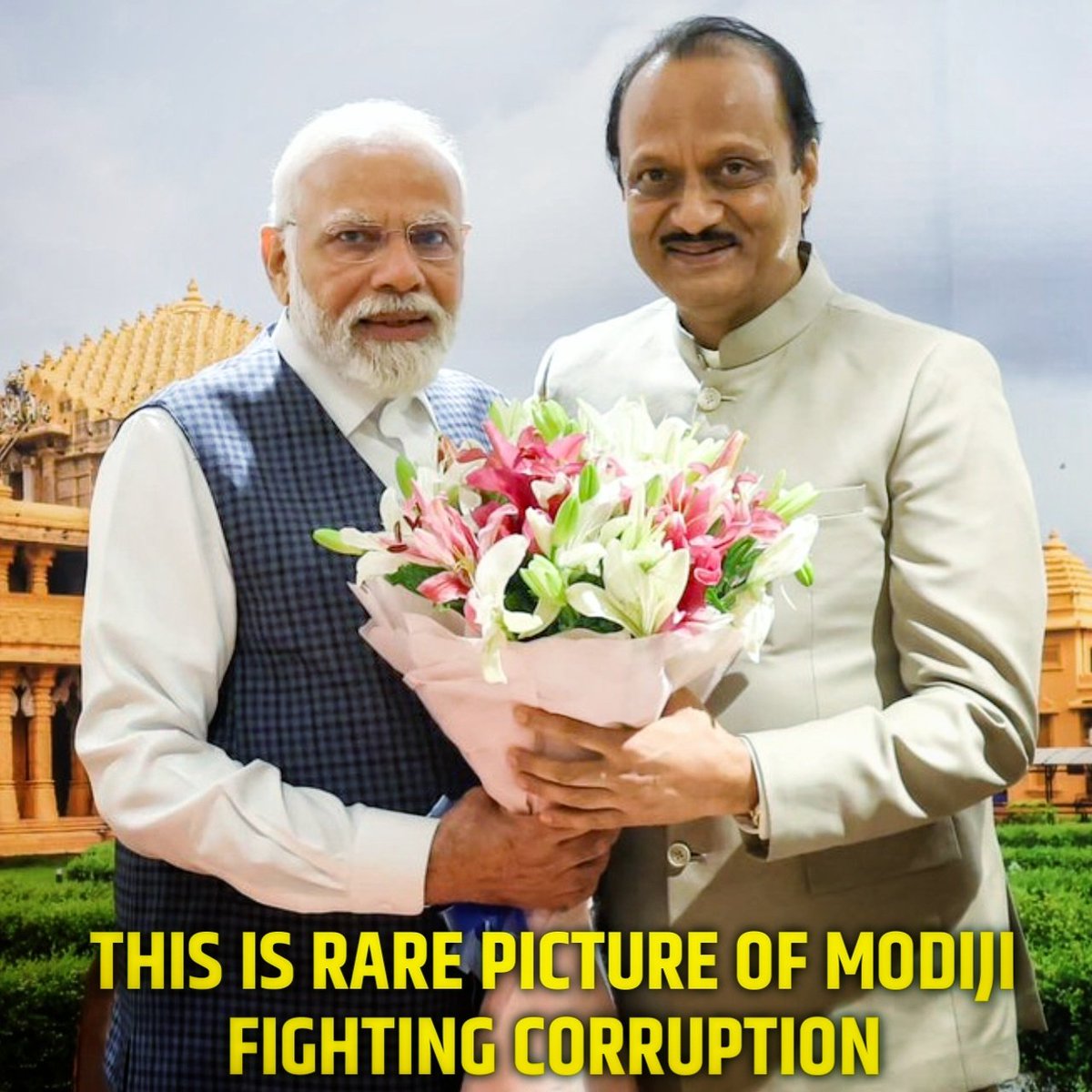 FWACorruption's tweet photo. Rare picture of Modi ji figjting against Corruption! https://t.co/hVQq6vOXDl
