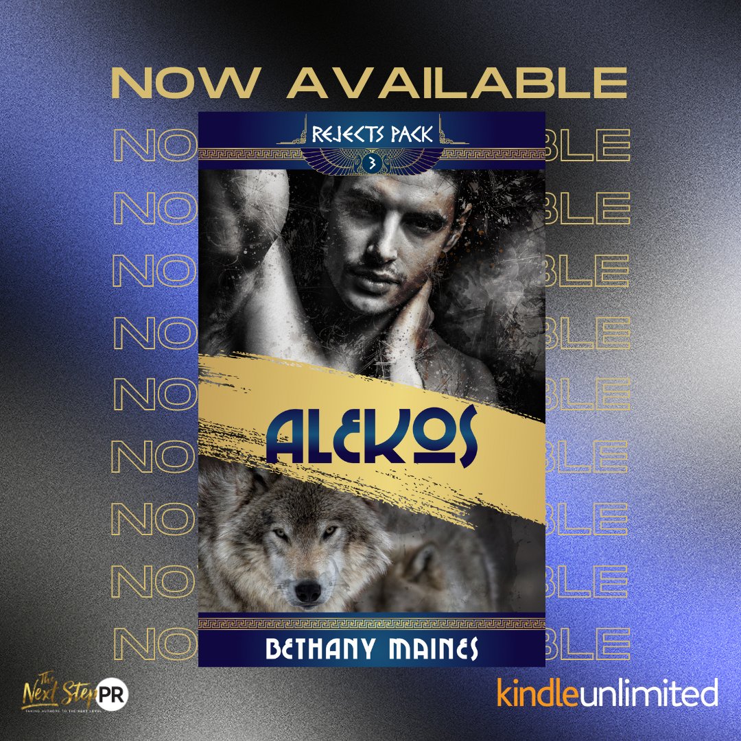 MeganLovesToRe1's tweet photo. 𝗔𝗟𝗘𝗞𝗢𝗦 - 𝗔𝗩𝗔𝗜𝗟𝗔𝗕𝗟𝗘 𝗡𝗢𝗪!
#Alekos by @BethanyMaines
#AlekosReleaseBM #BethanyMaines #RejectsPack
#ParanormalRomance #RomanticFantasy
#ReadToday https://t.co/NoxbRk30xT
#HostedBy @TheNextStepPR https://t.co/L5u9qBNjn2