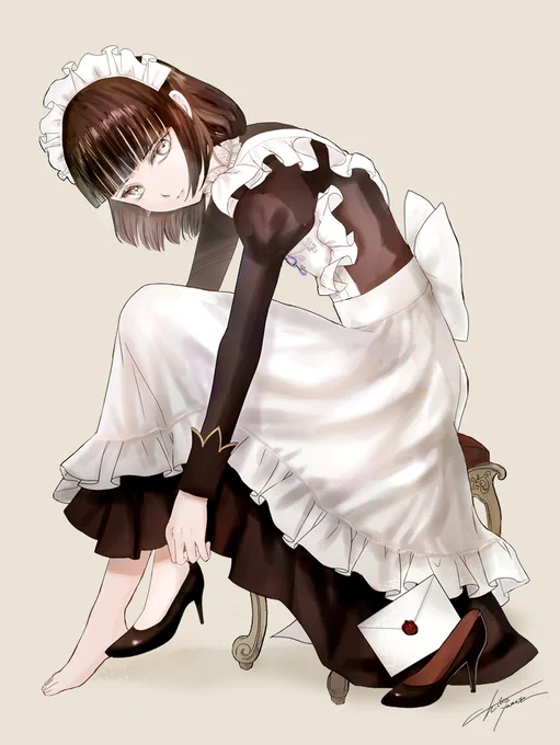 クラシカルメイドにはハイヒールを履いてほしい