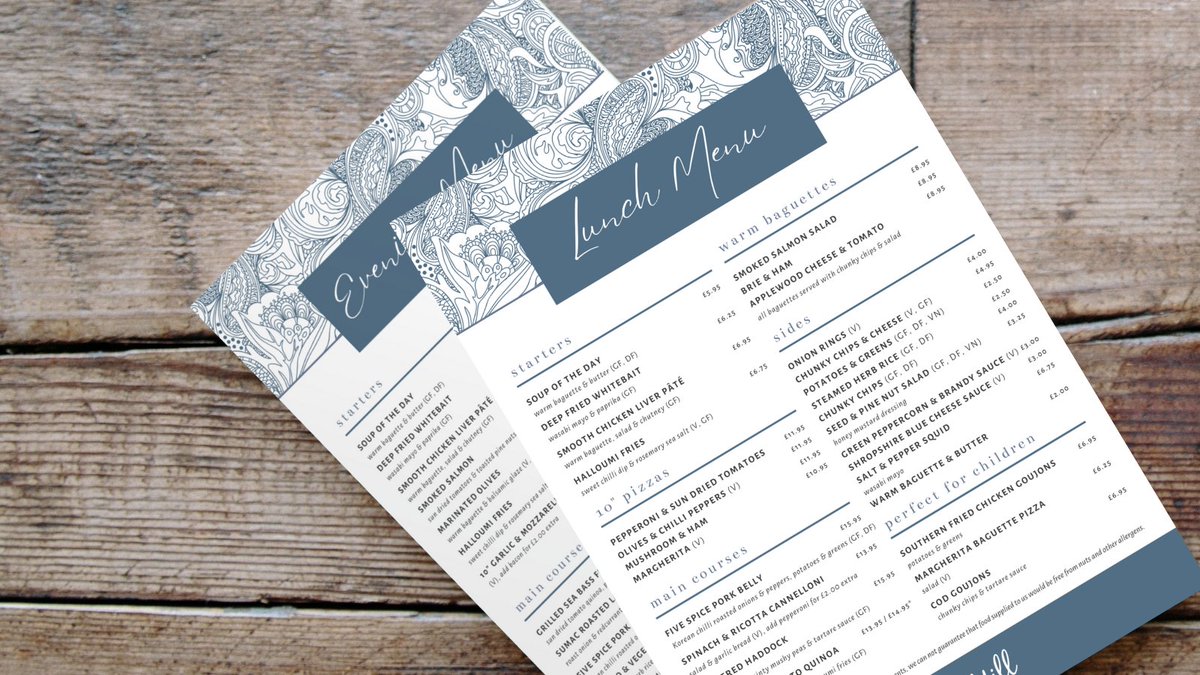 MillAtLeighton's tweet photo. ๐ฝ With a dedicated lunch and new look evening menu, be sure to book and let us know what you think!
https://t.co/lArEioPQRK
#Pub #Bar #Beer #ShropshirePubs #ShropshireFoods #ShropshireRestaurants #GoodEats #RealAle #CountryPubs #MillAtLeighton #FavouriteLocal https://t.co/ESI73I6sWl
