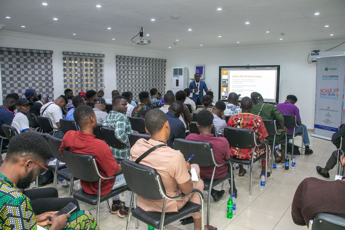 PoojaMedia's tweet photo. A week today, we learned & impacted as we wait for #PoojaMediaMasterclass 2.0 https://t.co/H4qRsmfIwn