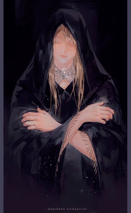 「hooded robe」 illustration images(Latest｜RT&Fav:50)