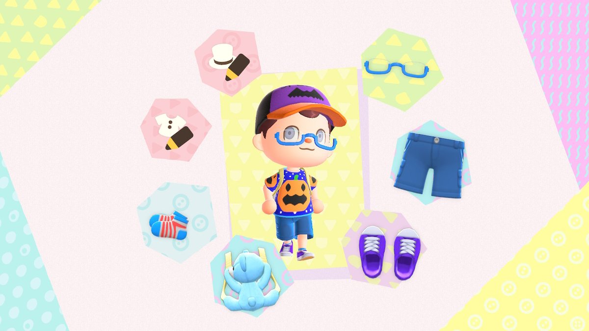 RT @gaels_home: OOTD! Is it Halloween yet?!?

#AnimalCrossing #AnimalCrossingNewHorizons #ACNH #ACNHDesign https://t.co/eHJNnL1aJw