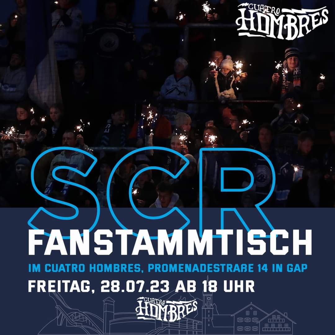 𝗦𝗖𝗥 𝗹ä𝗱𝘁 𝘇𝘂𝗺 𝗙𝗮𝗻𝘀𝘁𝗮𝗺𝗺𝘁𝗶𝘀𝗰𝗵 
-𝗙𝗿𝗲𝗶𝘁𝗮𝗴, 𝟮𝟴.𝟬𝟳.𝟮𝟯 𝗮𝗯 𝟭𝟴 𝗨𝗵𝗿 𝗶𝗺 𝗖𝘂𝗮𝘁𝗿𝗼 𝗛𝗼𝗺𝗯𝗿𝗲𝘀-

Alle Infos👉scr.de