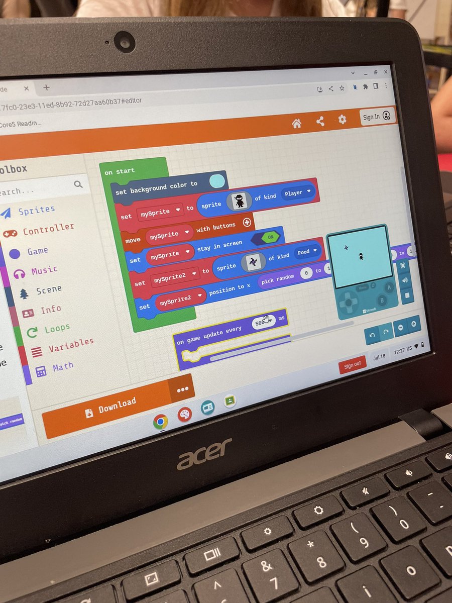 Miss David tweet media