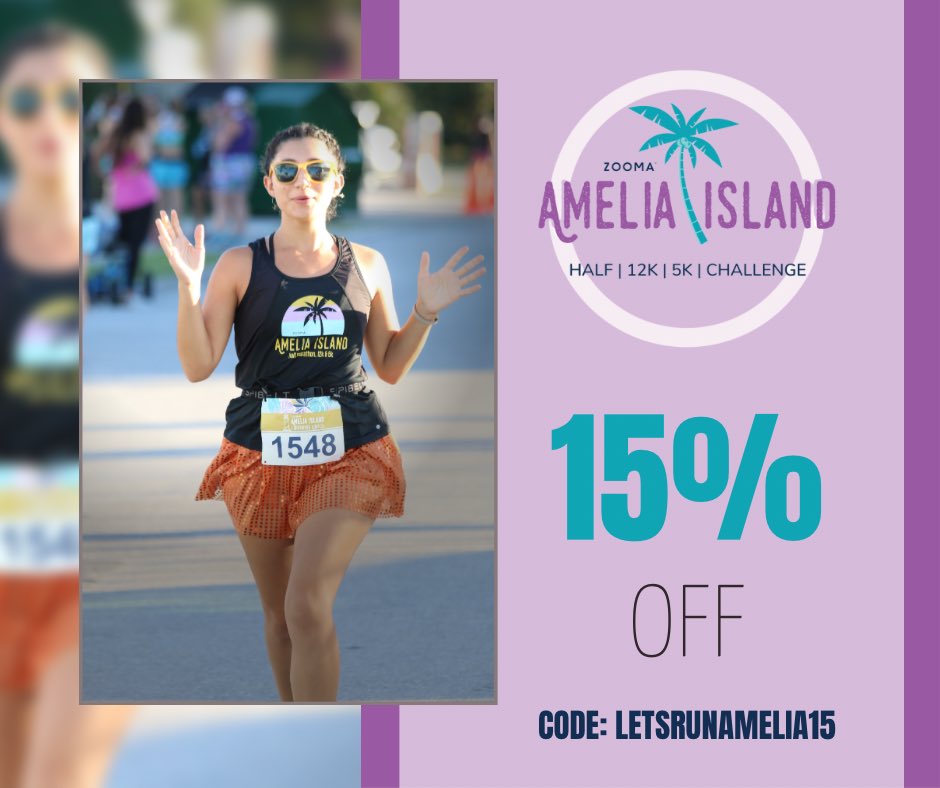 ZOOMArun's tweet photo. GIRLS WEEKEND!

Sign up today to make some memories that will sparkle even brighter than the Amelia Island sun!

Date: October 13-15, 2023
Location: Main Beach Park, Amelia Island, FL

Register today and save 15% on your registration with code: LETSRUNAMELIA15 https://t.co/VQNZGNT9sM