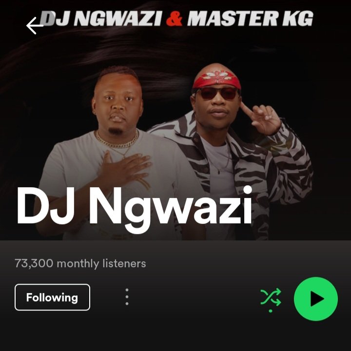 2️⃣ DJ Ngwazi 

#Botswana #Top10 #Spotify 
#BotsTop5 #music #BOT267
#pushaBW #Top5 #Gaborone
#iLoveBotswana