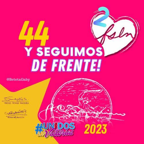 💥 #4419VivaLaRevolucion

👉Orgullosos caminamos, hacia el Nuevo Mundo !

#UnidosEnVictorias

<a href="/Serge884/">Serge88</a> <a href="/Martha_Elena16/">🅼🅰🆁🆃🅸🅽🅰 ♥🖤 🐲 🇳🇮</a> <a href="/NicaSoberana/">Tania la nica soberana</a>