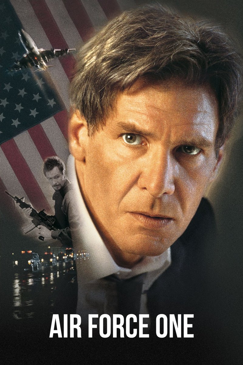 Good morning.
Today's main topic for our tweets will be 'Air Force One', in celebration of its 26th Anniversary.
We'll be tweeting facts about the film!
Is Harrison Ford your favourite movie president? https://t.co/AR8Cjrx7M4