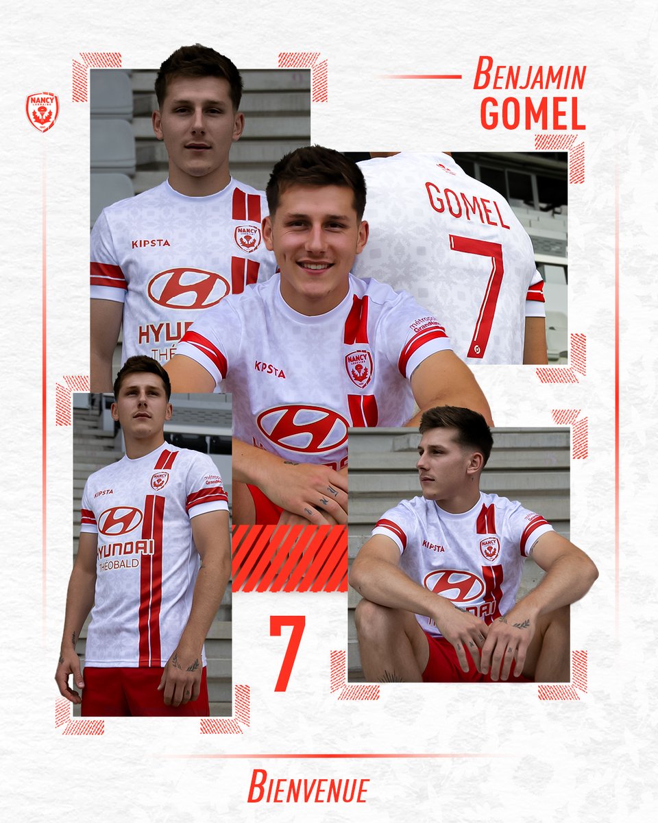 asnlofficiel's tweet photo. Il nous vient des Ardennes, formé au RC Lens, Benjamin Gomel est notre nouveau numéro 7 ! 🔴⚪️

#mercatoASNL https://t.co/amexbxN5ve