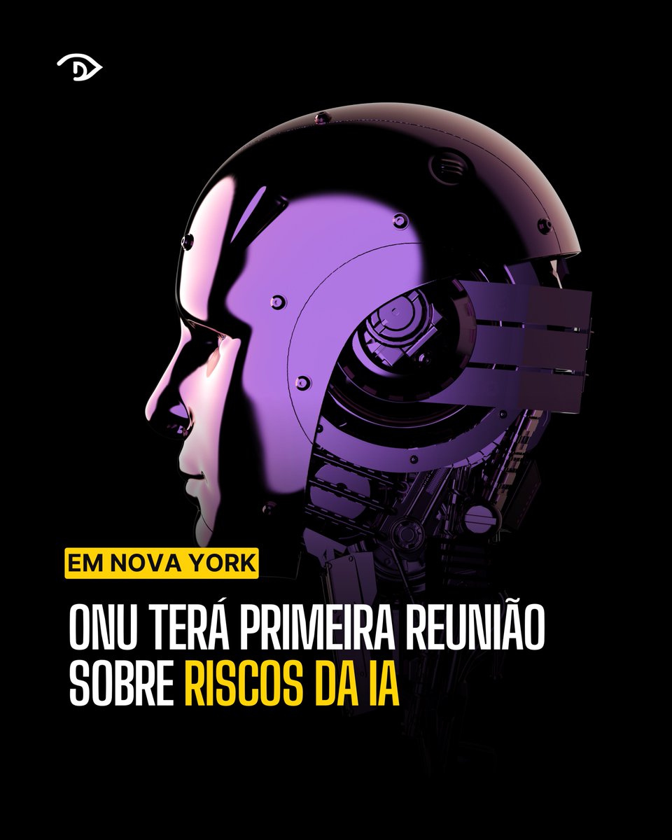 sharedavision's tweet photo. O Conselho de Segurança das Nações Unidas (ONU) realizará sua primeira discussão formal sobre os riscos da inteligência artificial (IA) , em Nova York. O secretário de Relações Exteriores britânico, James Cleverly, presidirá a reunião.

https://t.co/fjLK8CbmBe https://t.co/fGFSTTRC8e