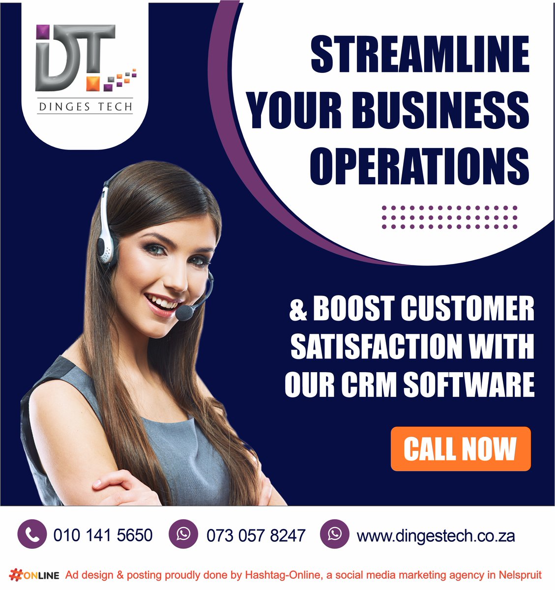 Enhance business relationships with our advanced CRM software. Effortlessly track interactions, integrate with social apps, automate tasks, and gain growth insights.💼💪
 Web: dingestech.co.za

#CRMSoftware #BusinessRelationships #CustomerSupport #DataAnalysis #Automation