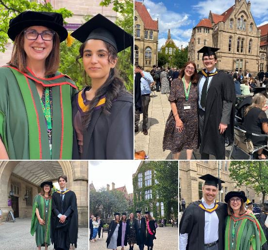 uomsoss's tweet photo. We’re absolutely loving seeing all of your graduation photos 🎓

Congratulations to Thomas, A’aishah, Adam, Christopher, Isobel, Micaela, James and Eva 🎉🎉

#uomgraduation #sossgrad #datafellow #celebrate https://t.co/bwf6XdyCNn