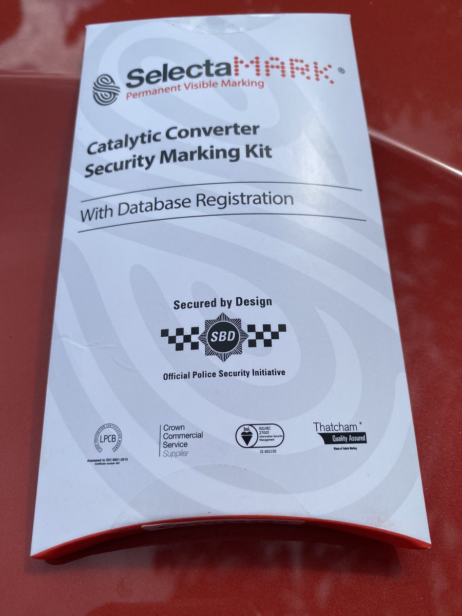 Currently we have No queue, so if you are in the area and wish your Catalytic Converter to be marked for FREE, then please come down to TESCO’s EXTRA, Brighton Road, Purley in the car park, we are here until 1500Hrs. #CommunityPolicing #MPSCroydon