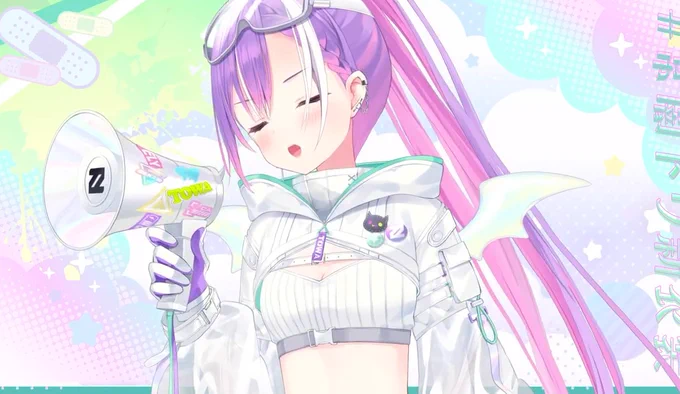うるさくて草 #常闇トワ新衣装