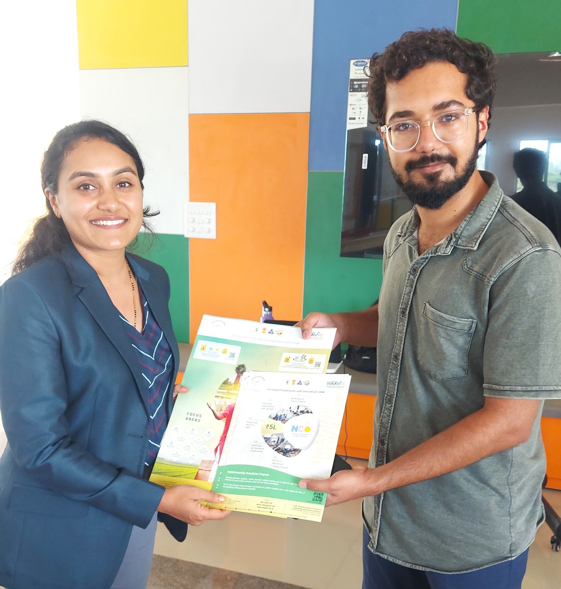 Team NaaViC visited CMR University, Bengaluru for the promotion of NEO and NEST programs of the RKVY-RAFTAAR scheme under #8thCohort on 18.07.2023.
.
.
.
.
#startup #startupfunding #promotions