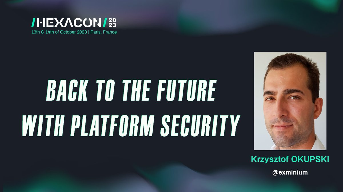⏰⬅️🚗💨⚡️Back to the Future with Platform Security, by Krzysztof Okupski (@exminium)