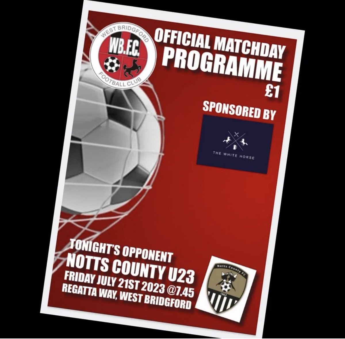 Russell cousins (@cuz_28) on Twitter photo New look programme all set and ready for our game Friday night under the lights vs <a href="/Official_NCFC/">Notts County FC</a> u23’s
Hopefully get a good crowd to support the lads New look programme all set and ready for our game Friday night under the lights vs <a href="/Official_NCFC/">Notts County FC</a> u23’s
Hopefully get a good crowd to support the lads