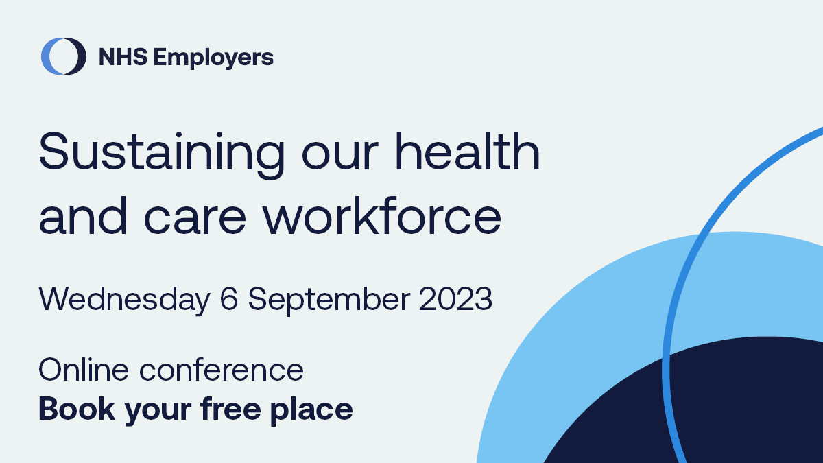 NHSEmployers's tweet photo. Join our third workforce supply conference.

The event aims to help employers work towards the goals set out in the NHS Long Term Workforce Plan, with sixteen sessions inspiring organisations to better train, retain and reform their workforce.

https://t.co/9h9t6OYqWO

#WFSConf23 https://t.co/00WvyLJajk