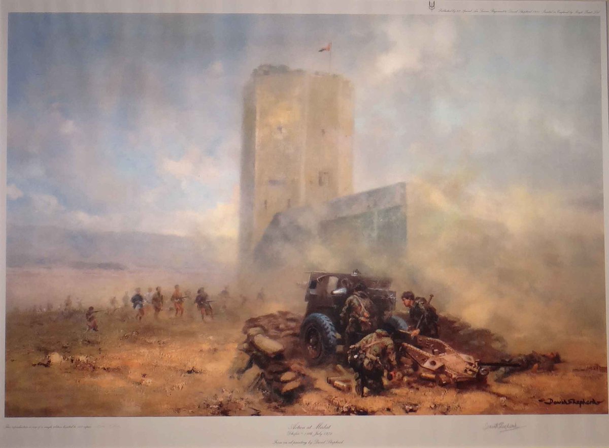 Basha1972's tweet photo. 51 yrs ago today the Greatest known SAS Battle took place in Oman, Mirbat 2 men would lose their life in the battle to defend the Fort a few good men fought off several hundred attackers cementing the Who Dares Wins ethos #mirbat #SAS #Oman https://t.co/y0qz1GVEmG