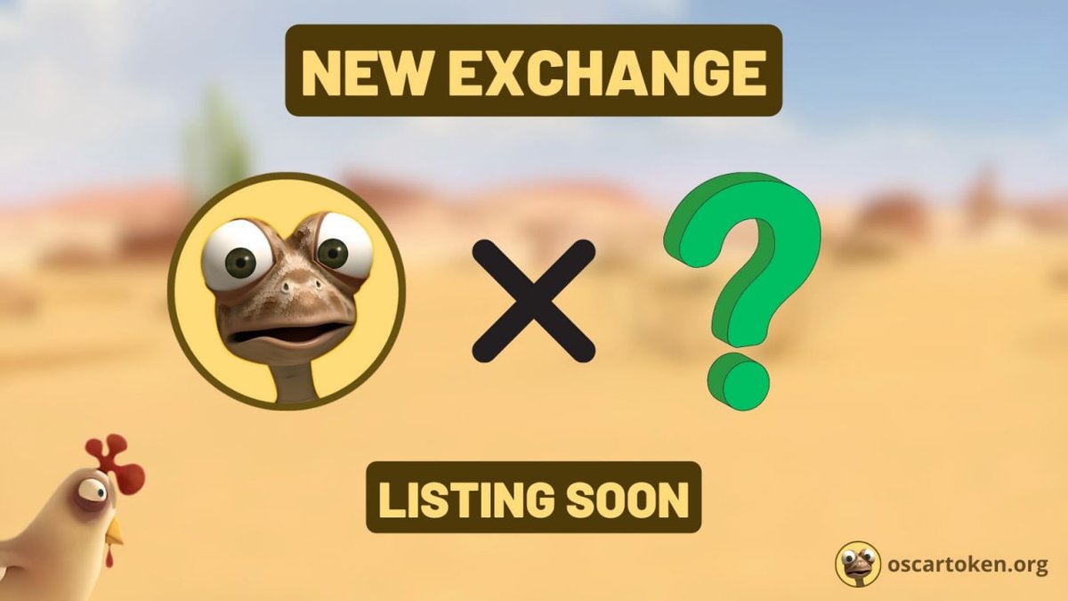 OscarTokenWorld's tweet photo. We will announce the name of the exchange that we will be listed soon!
 Who is excited?

Didn't buy $OSC?

Buy $OSC: 
PancakeSwap: https://t.co/KfQxS46KUX

PooCoin: https://t.co/HnQXdfYIni

#Listing #Exchange #Mexc #memecoins #memecoin #altcoin #crypto #BSC100X #BSCGem #BSCGemsAlert #Binance #BSC #BNB #Bsc1000xgem