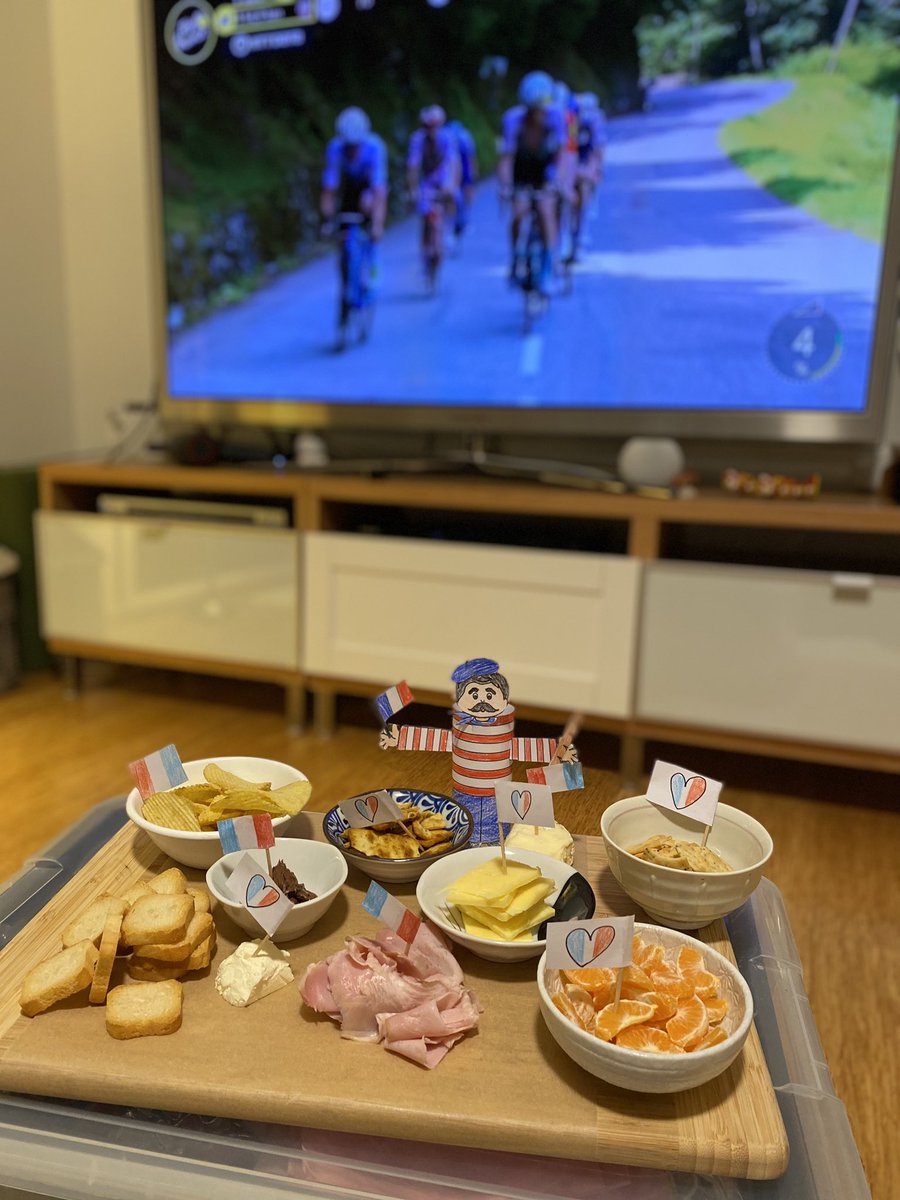 Stage 17 of the Tour de France! #sbstdf #couchpeloton #tourfood