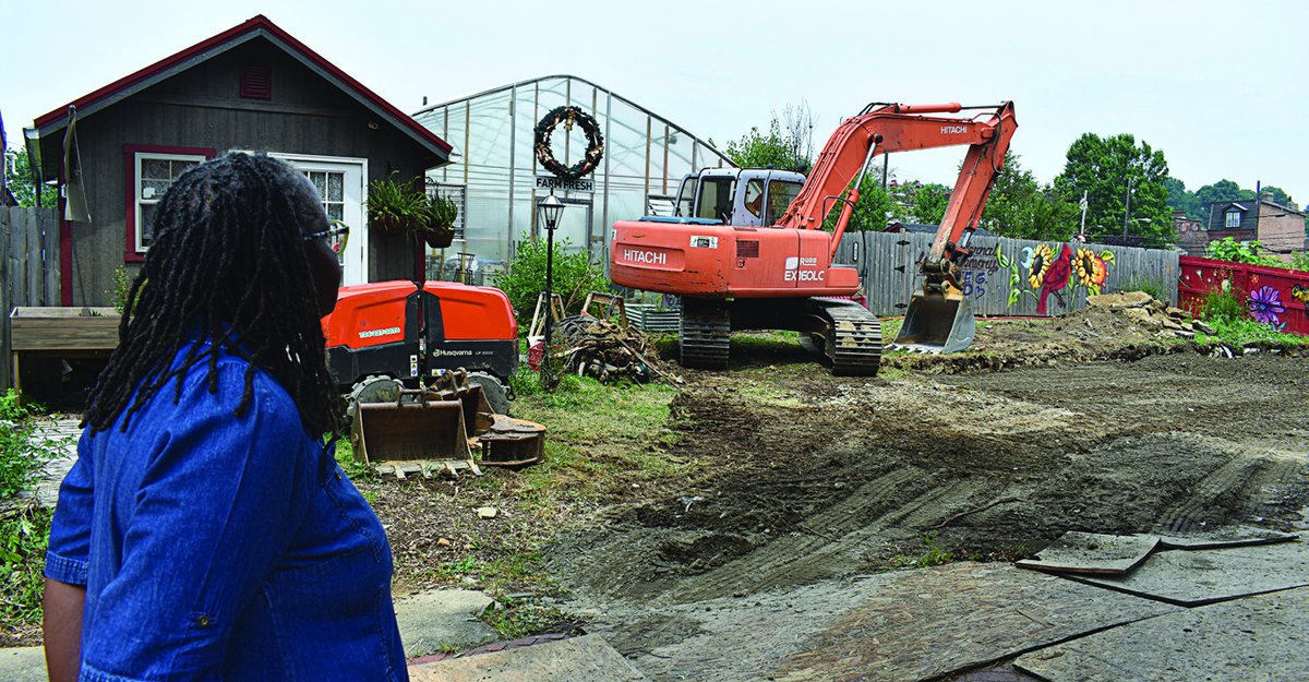 Led by Lisa Freeman, ONS Mini-grantee and Launch Creative Advocacy participant, construction has begun on a grocery store in Manchester. It will bring fresh food and produce to the neighborhood, which is considered a food desert by the USDA. ow.ly/VsjZ50Pc0lH