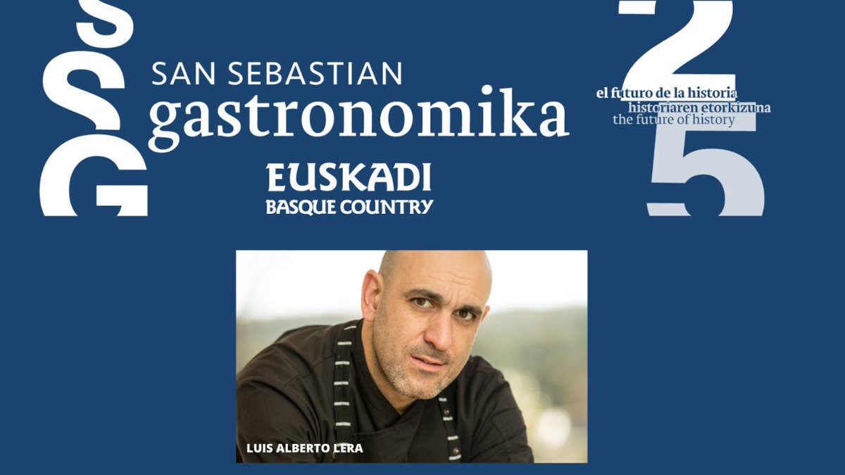 Gastronomía, cultura y caza definen la cocina @luis_lera con una apuesta por la tradición y la cercanía del producto. Luis Alberto Lera estará en San Sebastián Gastronomika  📅 9 - 11 de Octubre 2023  📍 Kursaal Donostia #ssg23 #ssg25Aniversario sansebastiangastronomika.com