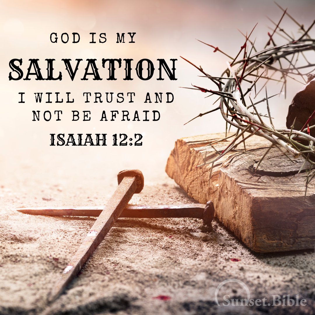 SunsetBible's tweet photo. Isaiah 12:2
#Bible #SunsetScrippic https://t.co/BMJ3iMIgGK