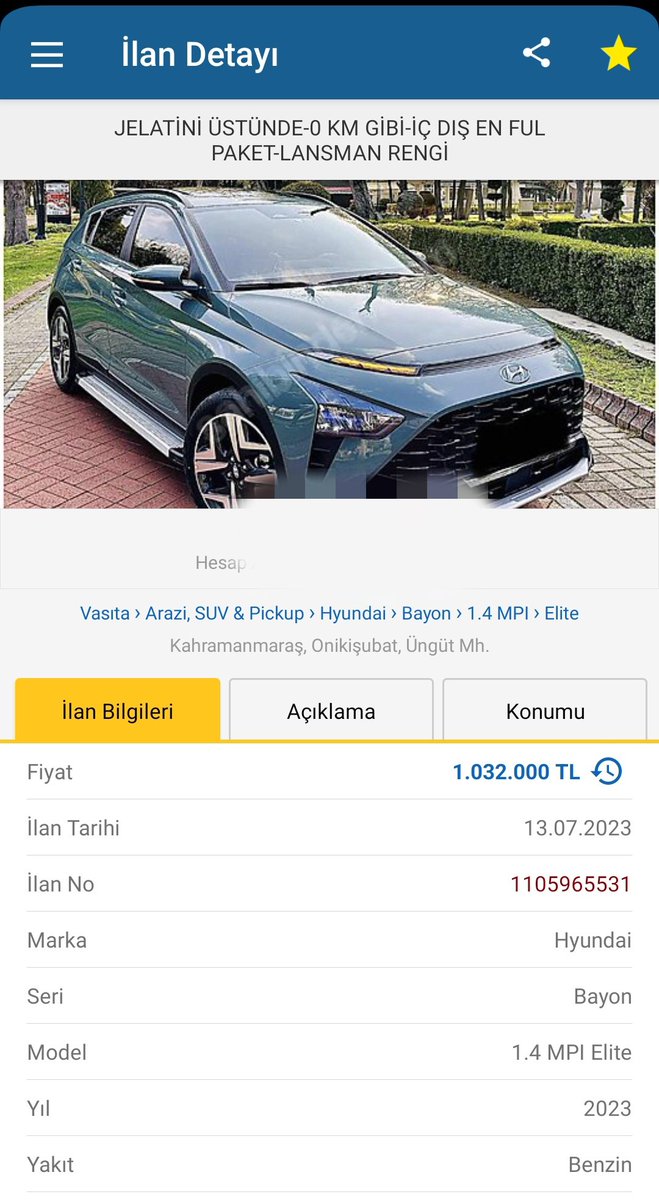 Bugün araba almak için atladım #Maraş'a geldim. Arabam eski idi sattım. Çok param yok yeni bişey alayım dedim. Bir araca karar verdim. Tabi anlaşma öncesi #Malatya'da başka bir kişiden aynı araca yüzyüze görüşerek fiyat almışım. Telefonda aynı fiyatı söylemiş. Hatta notere