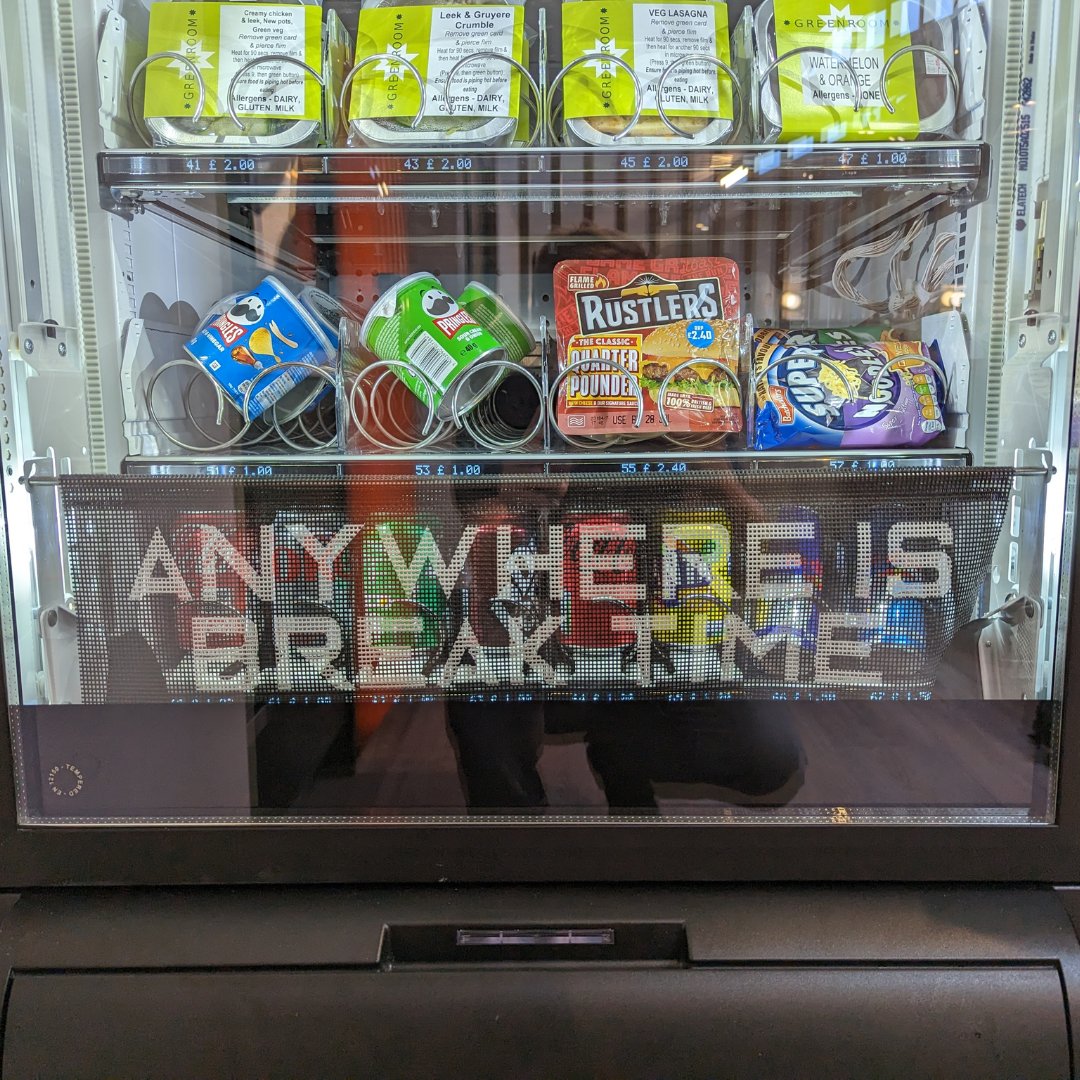 livewellvending's tweet photo. A few photos of a self-fill vending installation we recently developed with the Head Chef at @RuddingPark , Harrogate. The solution provides staff with hot, delicious, nutritious meals which they can access with a key fob during their shifts.

#vending #facilitiesmanagement https://t.co/clJAqXtQkW