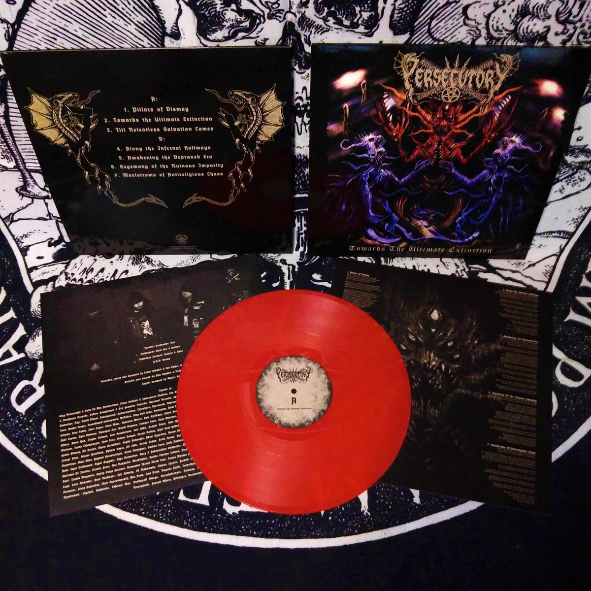 GodzOvWar's tweet photo. ๐ท Persecutory "Towards The Ultimate Extinction" 12''LP โข debut full-length album.
Grab your copy here: https://t.co/NK3nxVbRZM
#persecutory #newalbum #vinyl #blackmetal #deathmetal #limitededition #godzovwarproductions https://t.co/cfrv2loQ4z