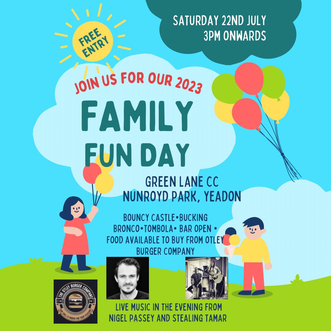 Only a few days until our Family Fun Day!

The 2s are at home, the bar is open, there is food available to buy and plenty of fun activities for everyone to enjoy!

There is also live music in the evening from local acts <a href="/Mr_NigelPassey/">Nigel Passey</a> and <a href="/stealing_tamar/">Stealing Tamar</a>. 

#UTL