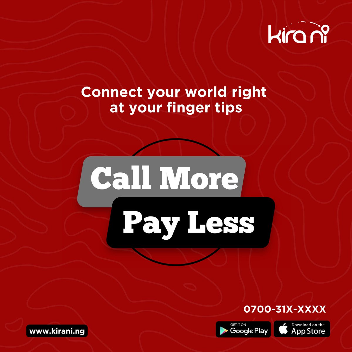 Cross borders and connect to lives with our user-friendly call app. Stay connected anywhere and anytime with Kirani.

#KiraniCallApp 
#crossbordersconnectcultures #stayconnected #userfriendlyapp #seamlesscommunication #anywhereanytime #stayintouch #connecttolives