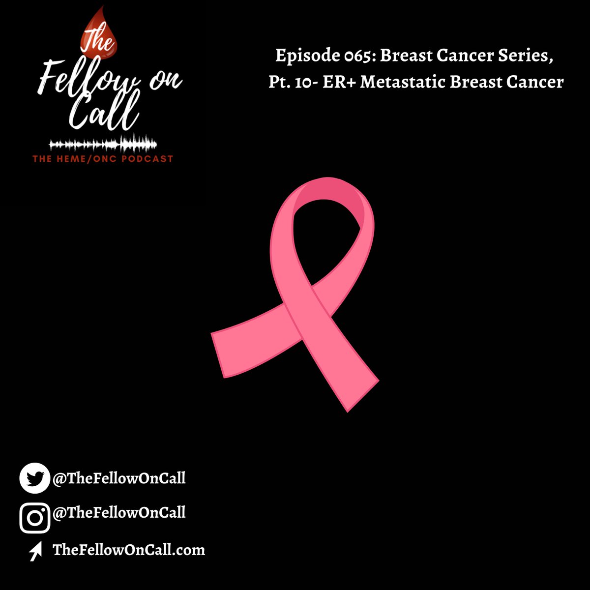 TheFellowOnCall's tweet photo. After several weeks of covering the ins-and-outs of early stage breast cancer, we move onto the metastatic setting. First up is ER+ metastatic breast cancer! This week, we cover approach to mgmt, tx, and all key trials!
Link in bio
#BCSM #BreastCancer #MedEd #MBC #HOFellow https://t.co/OT04ZKk5pq