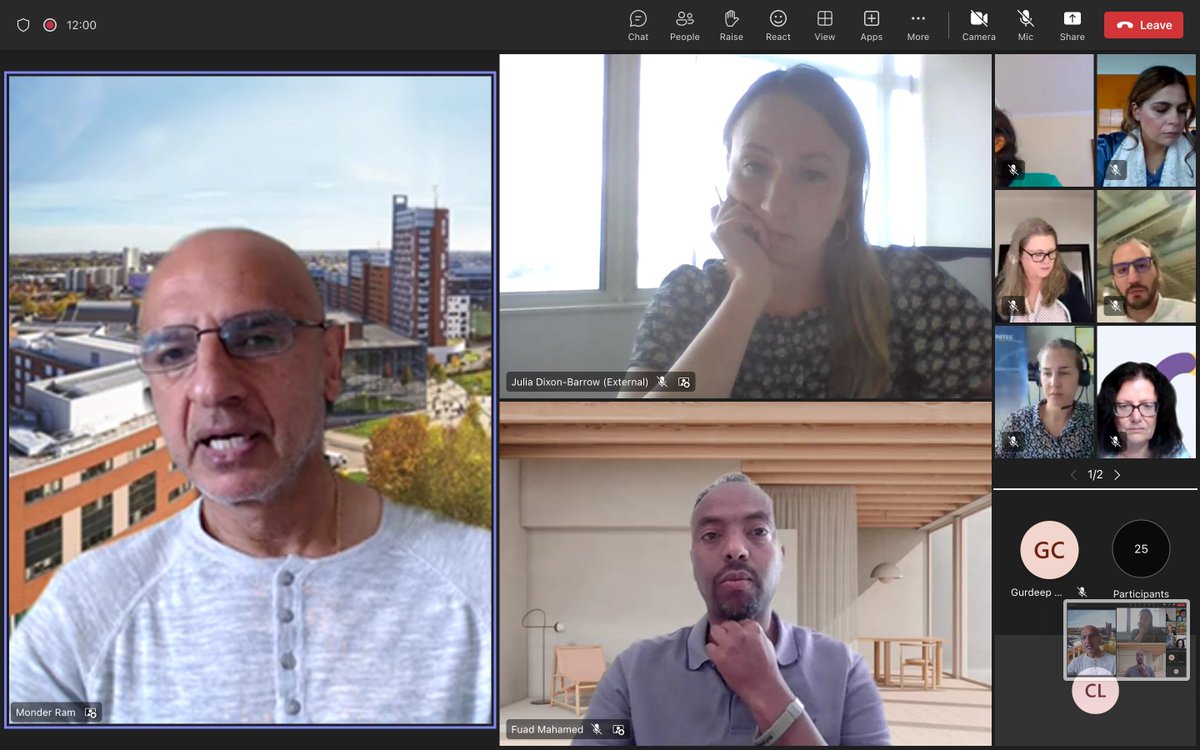 👥<a href="/ACHintegrates/">ACH 🧡</a> colleague Julia is now leading a discussion with <a href="/monderram/">Prof Monder Ram</a>, Director of CREME and Fuad Muhammed, CEO of ACH on the 7-year collaboration 🤝 between CREME and ACH and highlighting challenges &amp; milestones that were encountered.

#Collaborateforsocialchange