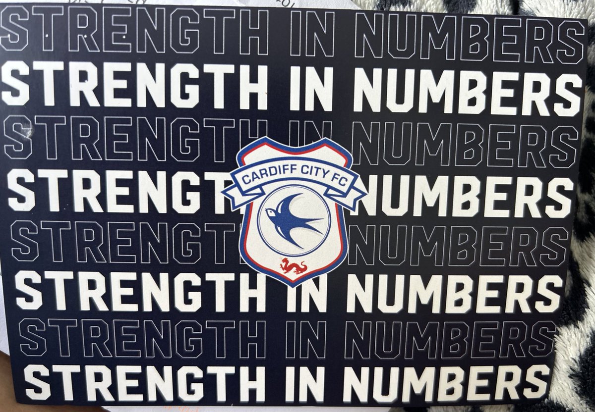 #StrengthInNumbers seems to be the case with the @aaronramsey personalised tops down the @CardiffCityFC club shop!

Get your SeasonTickets too, the feel good factor could give us the best chance to succeed this season!

#CityAsOne

All aboard the Bulet Train 🚂 🔵🐦