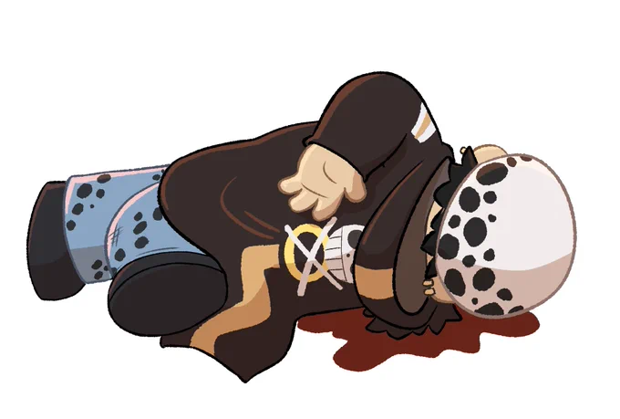 i'm thoroughly enjoying whatever the fuck is going on with law in dressrosa
