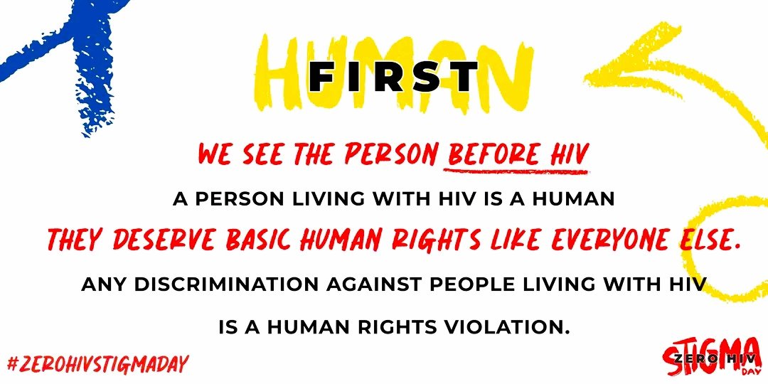 youth_gate's tweet image. #HIVstigma influences people’s perceptions and beliefs, which leads to discrimination (tangible actions that results in unequal treatment or denial of rights). #Humansfirst