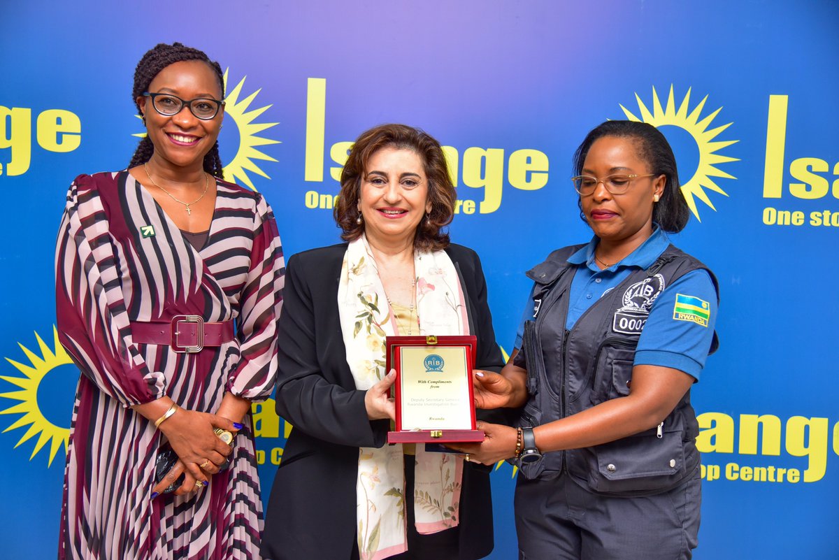 .<a href="/UN_Women/">UN Women</a> ED <a href="/unwomenchief/">Sima Bahous</a> visited the Isange One Stop Centre to learn more about Rwanda's multidisciplinary model for VAW response including providing holistic services to VAW survivors to ensure access to medical services, psychological support &amp; recovery &amp; access to justice.