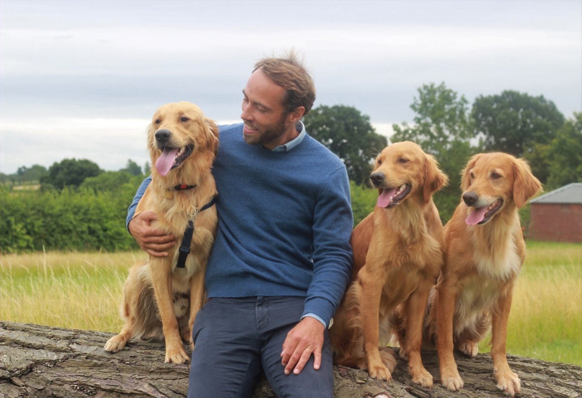 Guide Dogs on Twitter "Dog lover James Middleton chats to the GMB(02)