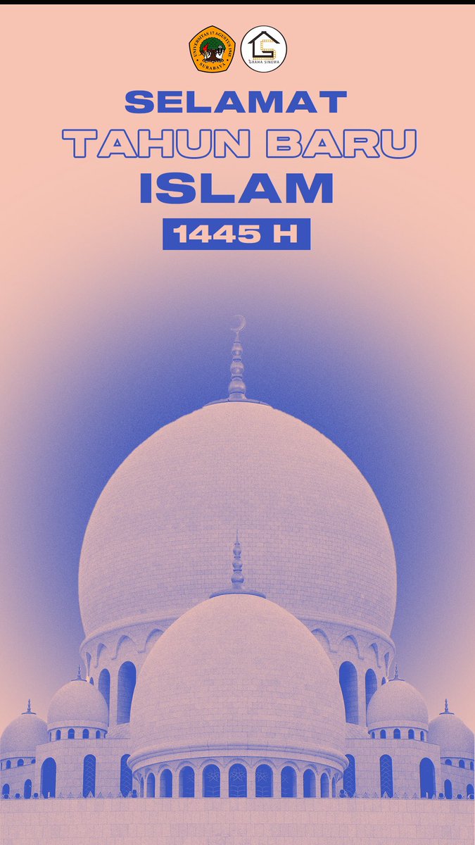 GrahaSinema's tweet photo. Hai, Sobat Sineas Semuanya !✨
Kami dari UKM Graha Sinema Untag Surabaya mengucapkan Selamat Tahun Baru Islam
1 Muharram 1445 H/2023

Semoga tahun ini mendatangkan keberkahan dan kedamaian untuk kita semua 🕌✨ https://t.co/yehnCpftiu