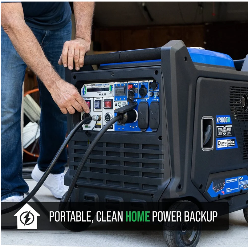 Generator_Mart's tweet image. Be prepared for power outages, emergencies, or for when you need power off the grid with the @DuroMaxPower XP9000iH. It's one of our top sellers, and it's on sale now!!! Take $700 off at ow.ly/MxtZ50P9S9m. 

  #Duromax #PowerOutages #EmergencyPower #CleanPower #HomeBackup