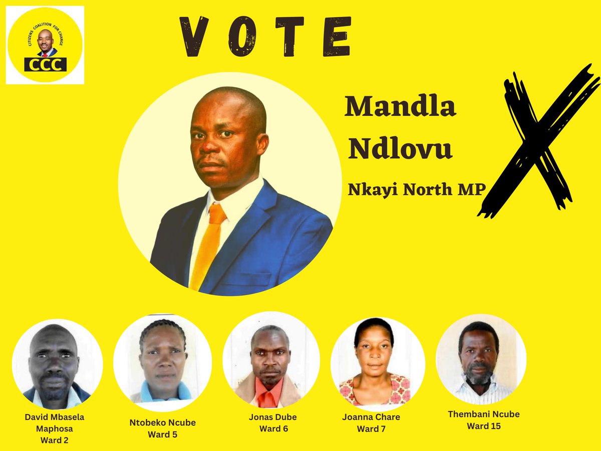 These are some of the Candidates for Nkayi North ☝️#asilavalo #CCC4EVERYONE  #ZimbabweForEveryone #nkayinorth