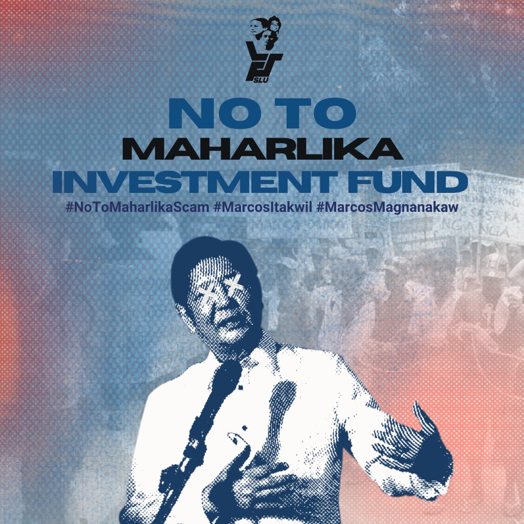 eleps_slu's tweet photo. Kahapon, ika-18 ng Hulyo, opisyal nang linagdaan ng numero unong kawatan ng bayan na si Bongbong Marcos ang pinakamalaking scam sa kasaysayan ng Pilipinas, ang Maharlika Investment Fund (MIF) - ang kontrobersyal na di umano'y sovereign wealth fund na magsisilbing salbabida sa https://t.co/XXqGYxpPYm