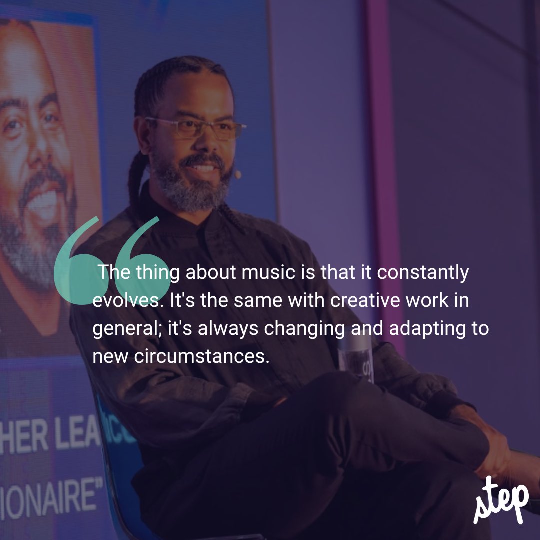stepconference's tweet photo. 🎵 New #StepPodcast episode is out!
Join @jillionaire as he discusses the ever-changing world of music and creativity. https://t.co/P8eD1yi3sj