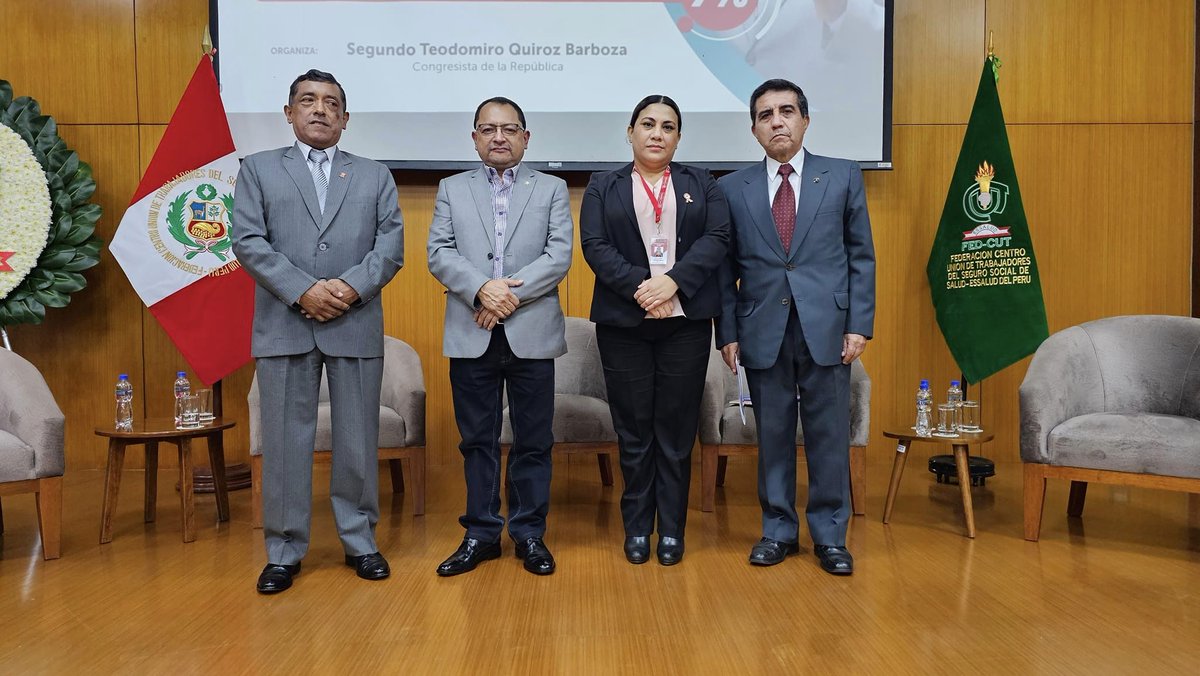 SegundoQuirozB's tweet photo. Proyecto de ley  Fortalecimiento de la seguridad social de @EsSaludPeru mediante la Homologación de los aportes 9% de propia autoría
@FedCut https://t.co/CR6V3n2ERF
