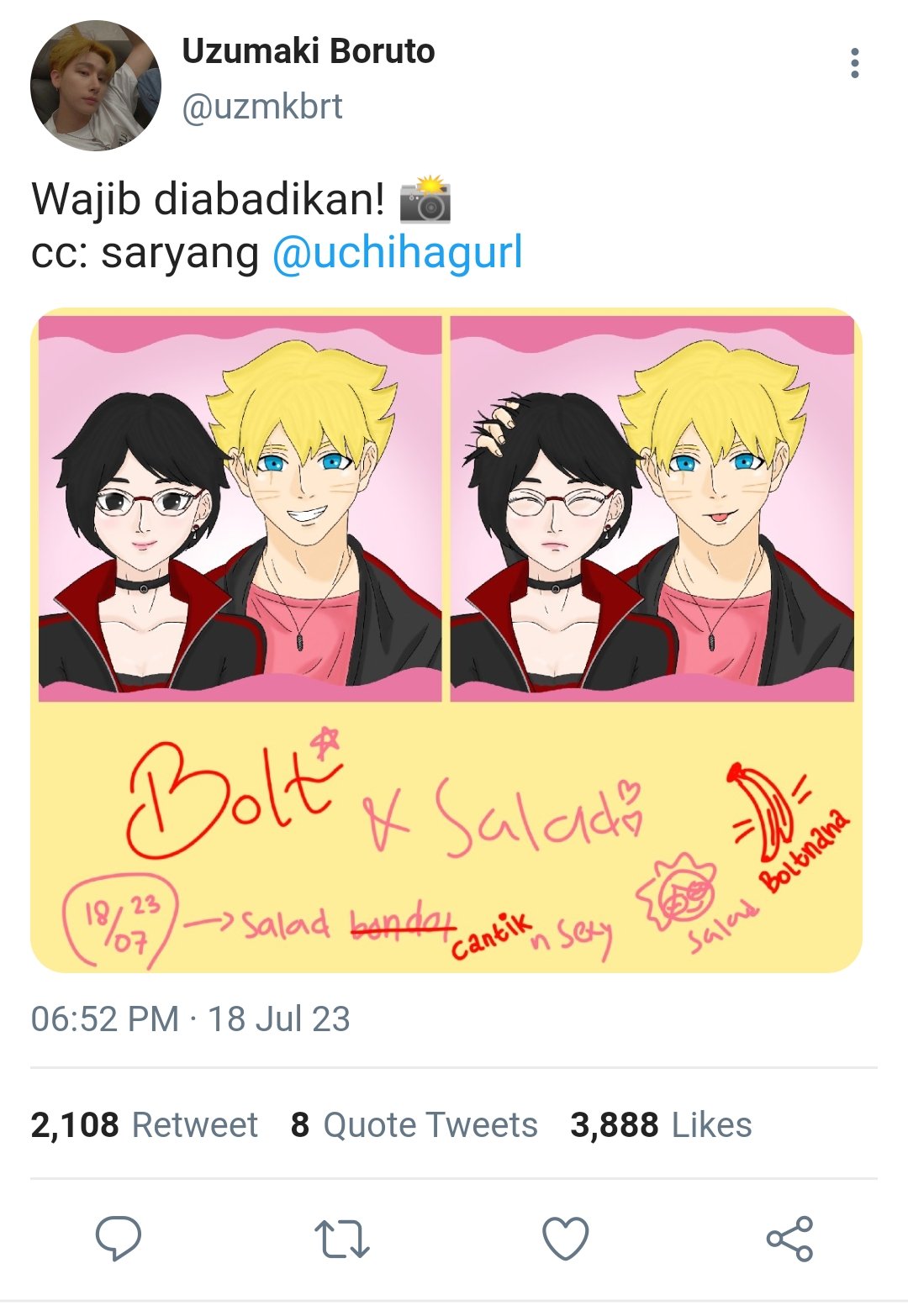 Key Senju : TWO BLUE VORTEX on X: Boruto : Naruto Next Generation 🤳  Socmed/Sosmed AU/Fics🤳 Bahasa Indonesia 🇮🇩 💓✨ HITZ KONOHA ✨💓 Season 4  A thread.  / X