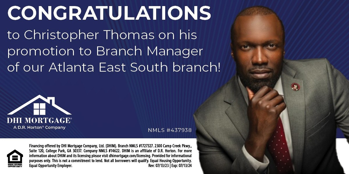 DHIMortgage's tweet photo. We're excited to announce the promotion of Christopher Thomas to Branch Manager of our Atlanta East South branch! Your hard work and dedication are very appreciated, and we look forward to the next step in your journey! https://t.co/9c5s8qTGje